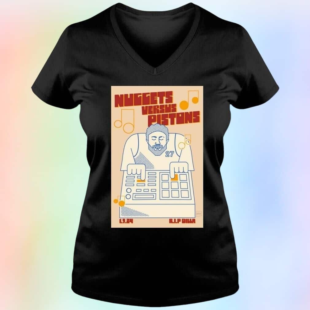 Nuggets Vs Pistons T-Shirt Nuggets Vs Pistons T-Shirt