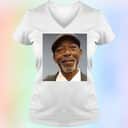 Jalen Mcmillan Wearing Herle Mcmillan Obituary T-Shirt