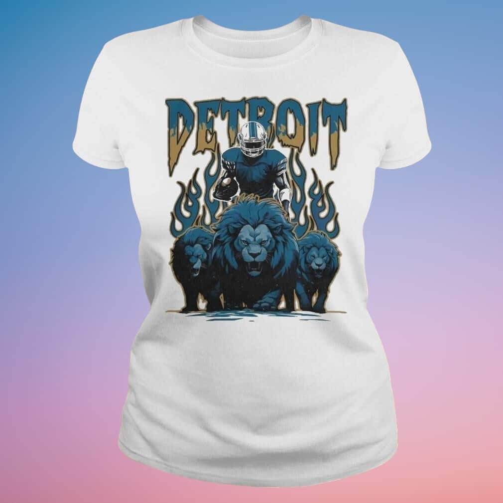Skeleton NFL Detroit Lions T-Shirt Skeleton NFL Detroit Lions T-Shirt