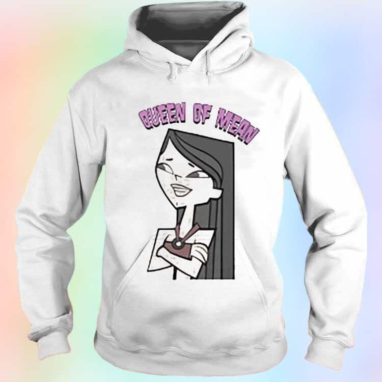 Total Drama Island Heather T-Shirt Queen Of Mean Total Drama Island Heather T-Shirt Queen Of Mean