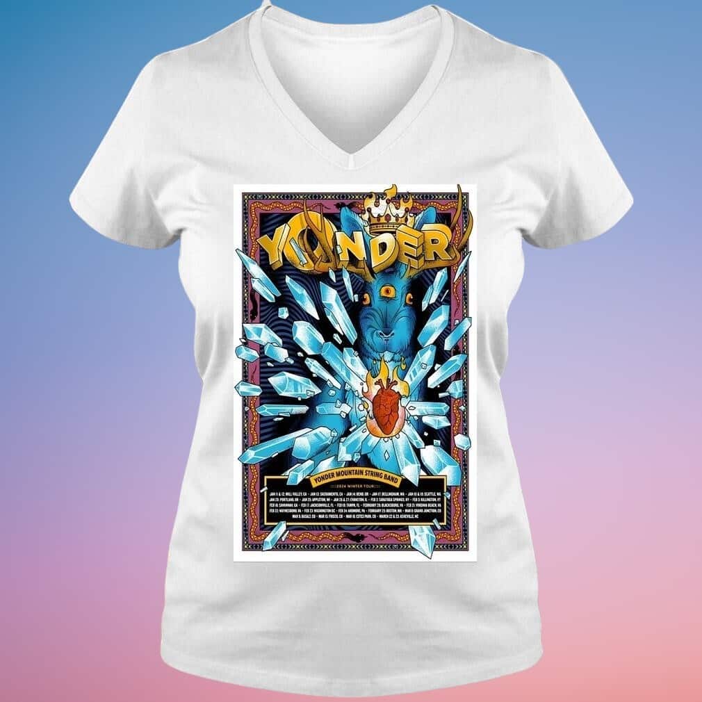 Yonder Mountain String Band Winter T-Shirt Yonder Mountain String Band Winter T-Shirt