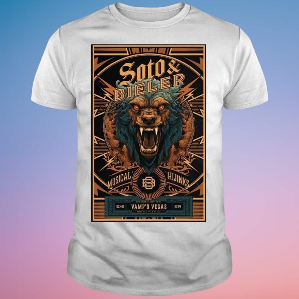 Jeff Scott Soto Las Vegas NV Count’s Vamp’d February T-Shirt Jeff Scott Soto Las Vegas NV Count’s Vamp’d February T-Shirt