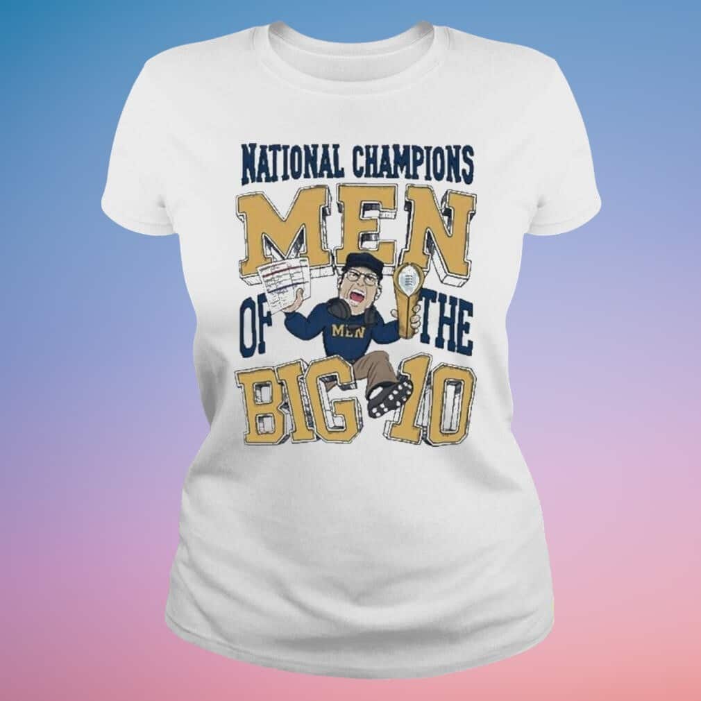 National Champions Men Of The Big Ten T-Shirt National Champions Men Of The Big Ten T-Shirt