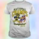 National Champs Undefeated Michigan Wolverines T-Shirt