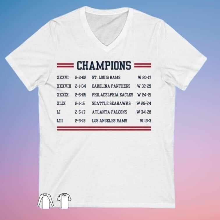 Coach Bill Legend Champions List T-Shirt Coach Bill Legend Champions List T-Shirt