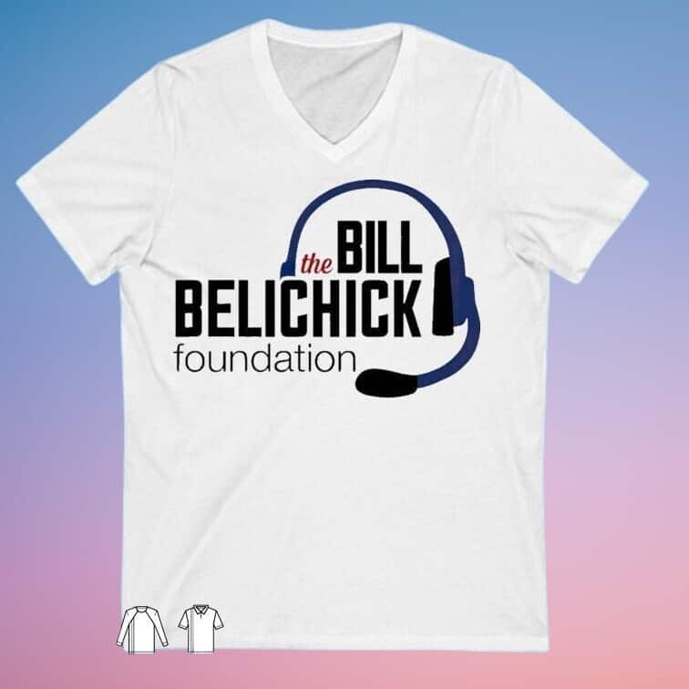 New England Patriots T-Shirt The Bill Belichick Foundation New England Patriots T-Shirt The Bill Belichick Foundation