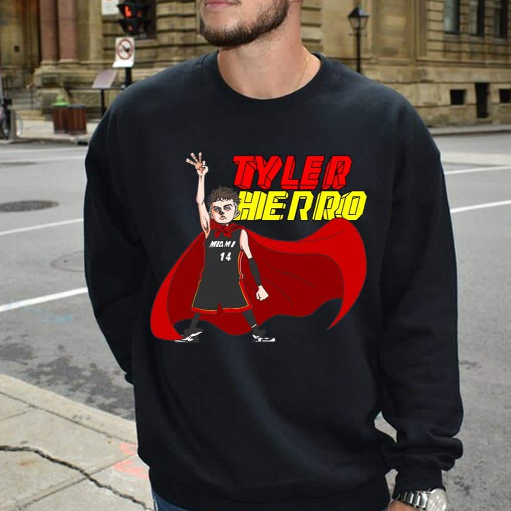 Tyler Herro Super Man T-Shirt Tyler Herro Super Man T-Shirt