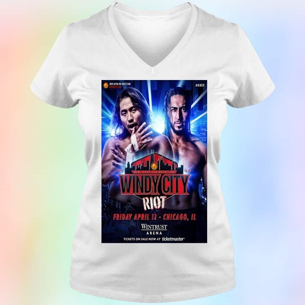 Windy City Riot Wintrust Arena Chicago IL T-Shirt Windy City Riot Wintrust Arena Chicago IL T-Shirt