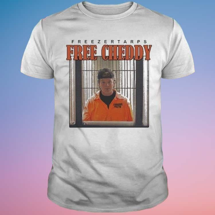 Freezer Tarps Free Cheddy T-Shirt Freezer Tarps Free Cheddy T-Shirt