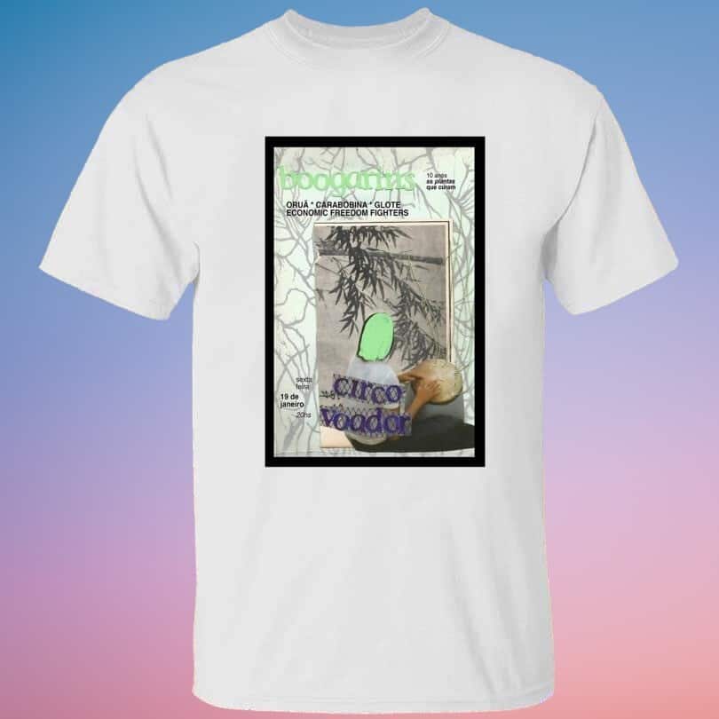 Boogarins Tour Circo Voador T-Shirt Boogarins Tour Circo Voador T-Shirt