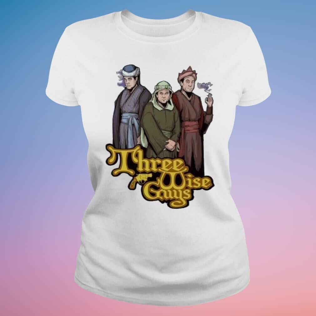Three Wise Guys Smoking T-Shirt Three Wise Guys Smoking T-Shirt