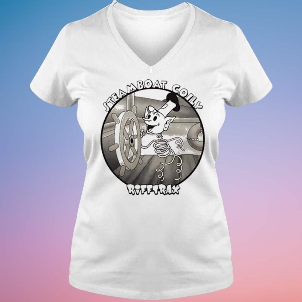 Funny Steamboat Coily Rifftrax T-Shirt Funny Steamboat Coily Rifftrax T-Shirt