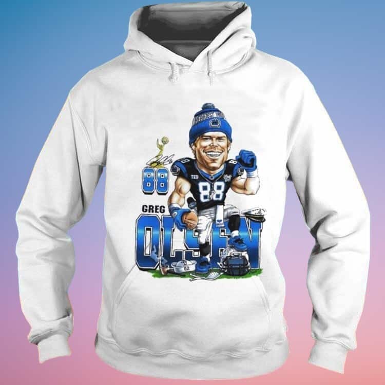 Greg Olsen Player Cartoon T-Shirt Greg Olsen Player Cartoon T-Shirt