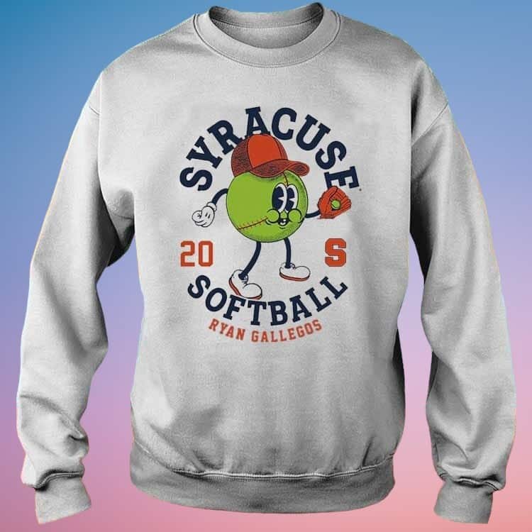 NCAA Syracuse Softball Ryan Gallegos T-Shirt NCAA Syracuse Softball Ryan Gallegos T-Shirt