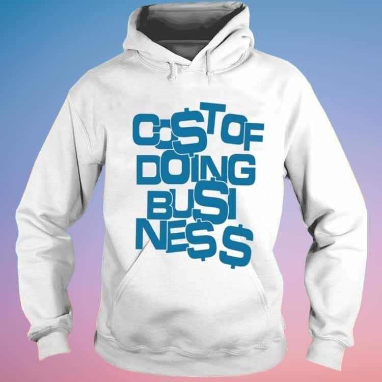 Detroit Lions Cost Of Doing Business T-Shirt Detroit Lions Cost Of Doing Business T-Shirt