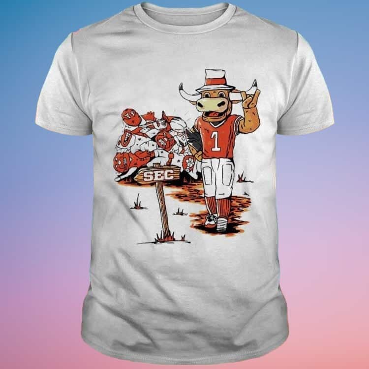 Bevo Texas Longhorns Sec Tx Conference Champs T-Shirt Bevo Texas Longhorns Sec Tx Conference Champs T-Shirt