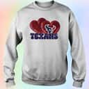 Houston Texans T-Shirt Hearts