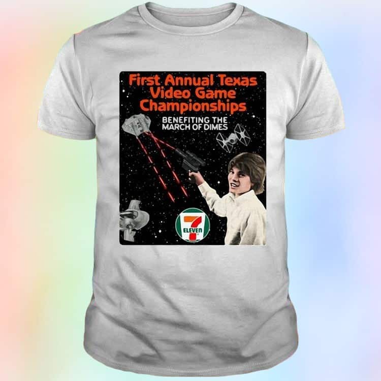 First Annual Texas Video Game T-Shirt First Annual Texas Video Game T-Shirt
