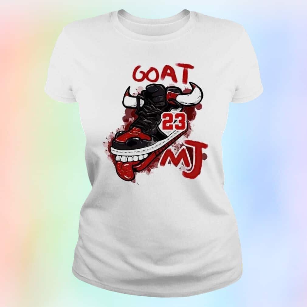 Nice Michael Jordan Goat T-Shirt Nice Michael Jordan Goat T-Shirt