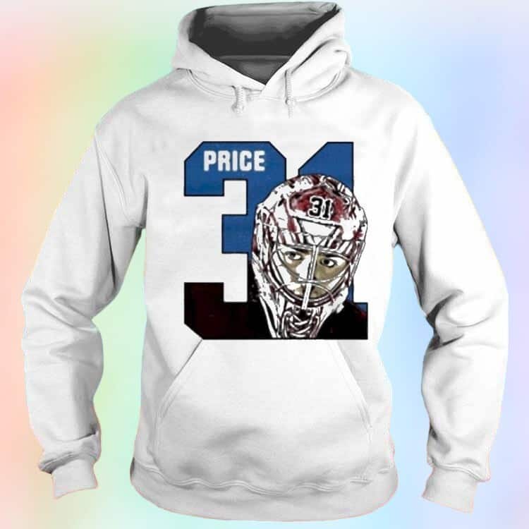 Carey Price Montreal Canadiens Ice Hockey Number 31 T-Shirt Carey Price Montreal Canadiens Ice Hockey Number 31 T-Shirt
