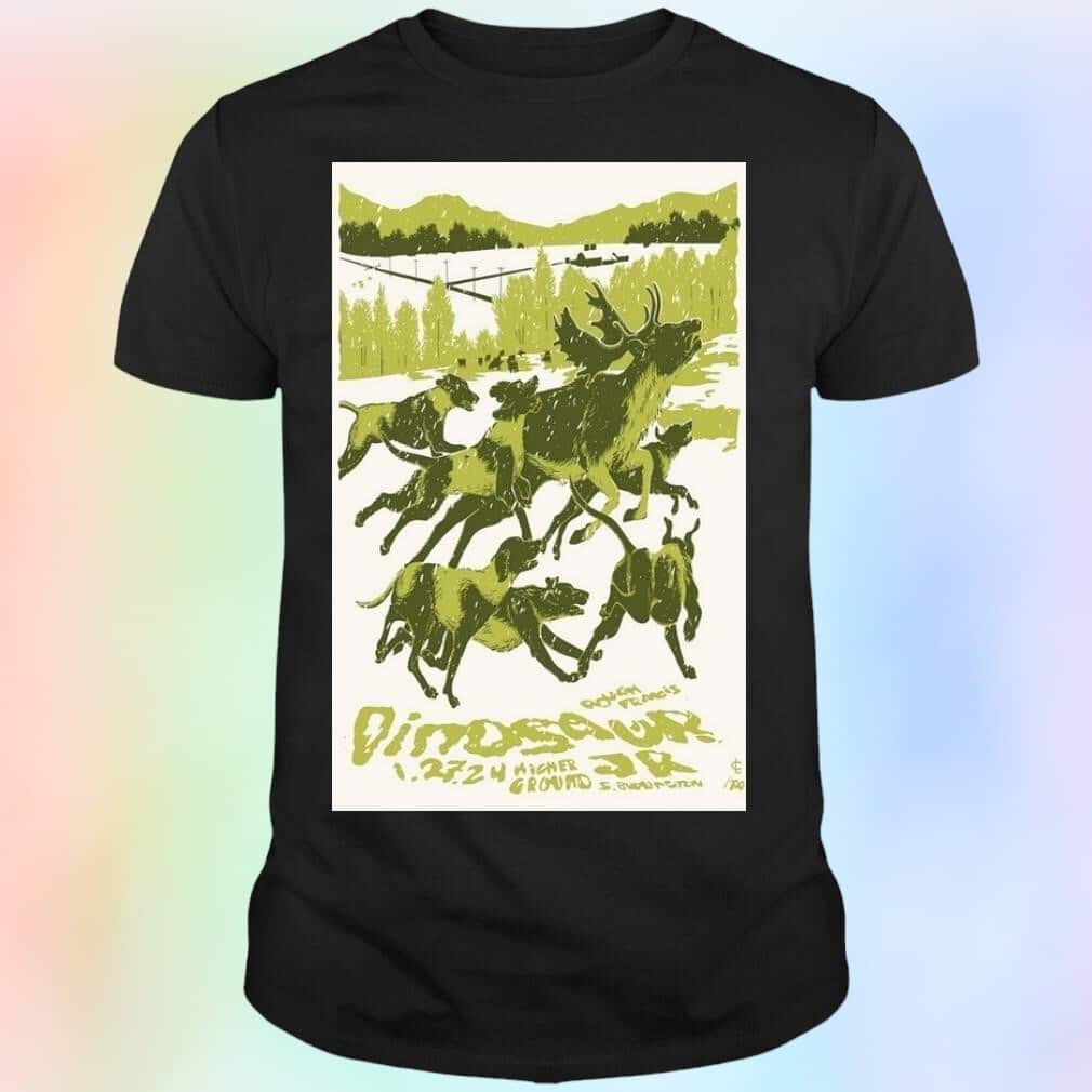 Dinosaur Jr Jan 27-2024 South Burlington VT T-Shirt Dinosaur Jr Jan 27-2024 South Burlington VT T-Shirt