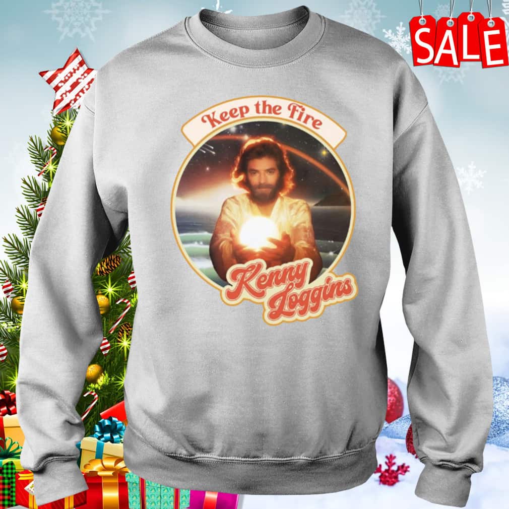 Kenny Loggins T-Shirt Keep The Fire Kenny Loggins T-Shirt Keep The Fire
