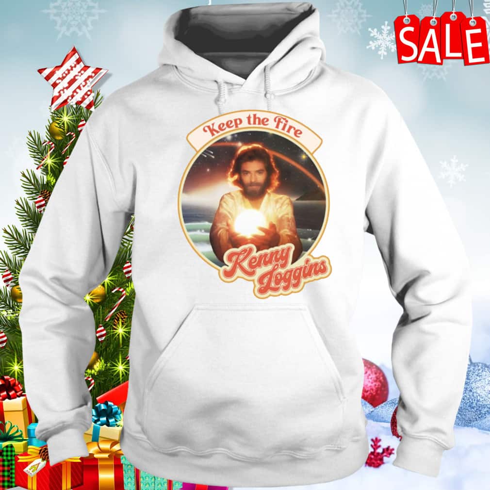 Kenny Loggins T-Shirt Keep The Fire Kenny Loggins T-Shirt Keep The Fire