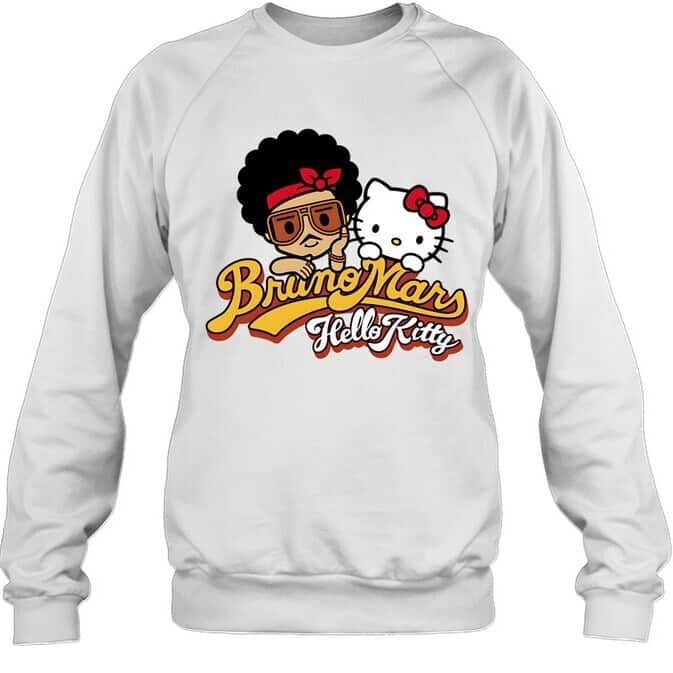 Cute Bruno Mars Hello Kitty T-Shirt Cute Bruno Mars Hello Kitty T-Shirt