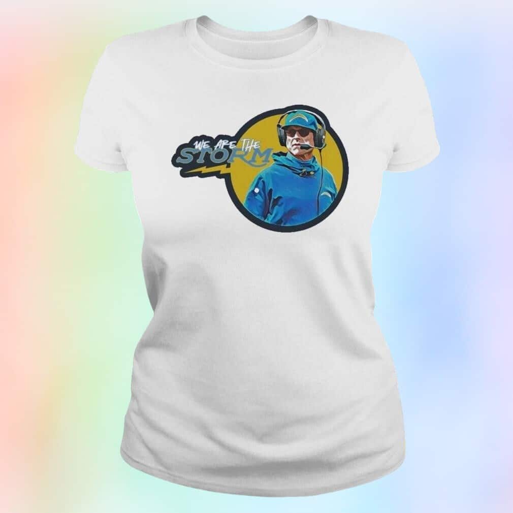 Jim Los Angeles Chargers T-Shirt We Are The Storm Jim Los Angeles Chargers T-Shirt We Are The Storm