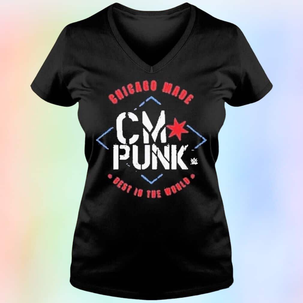 CM Punk Chicago Made Best In The World T-Shirt CM Punk Chicago Made Best In The World T-Shirt