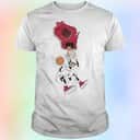 W Skeleton Dunk Barstool Basketball T-Shirt