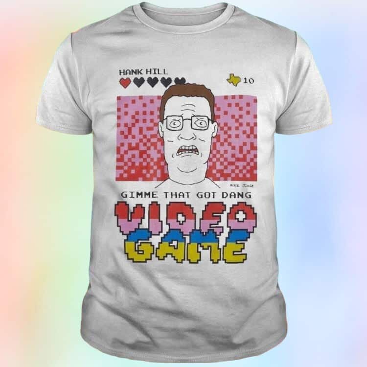 Hank Hill T-Shirt King Of The Hill Video Game Hank Hill T-Shirt King Of The Hill Video Game