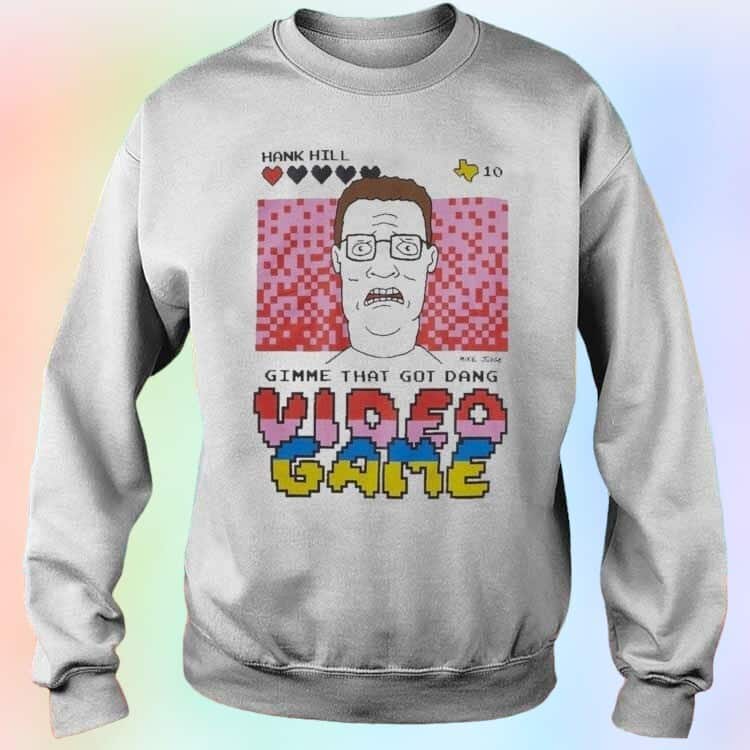 Hank Hill T-Shirt King Of The Hill Video Game Hank Hill T-Shirt King Of The Hill Video Game