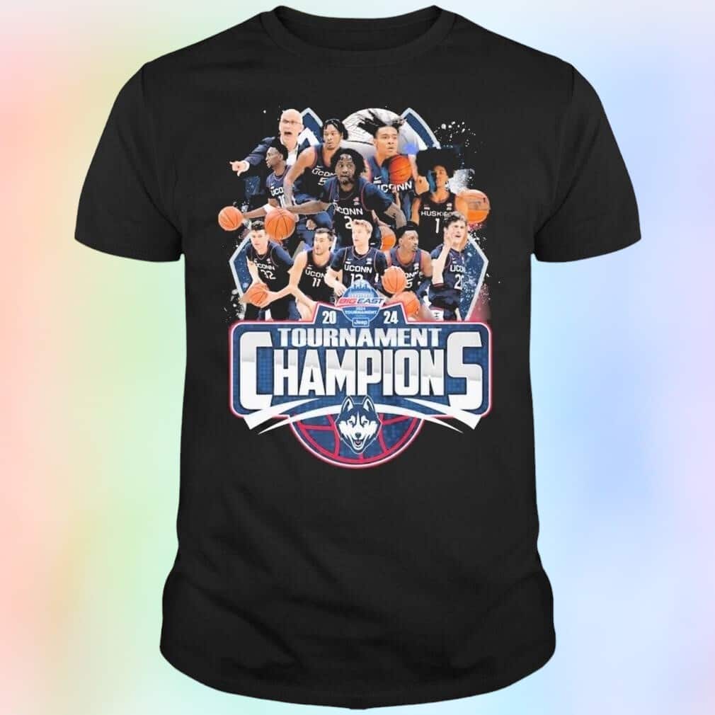Tournament Champions Uconn Huskies T-Shirt