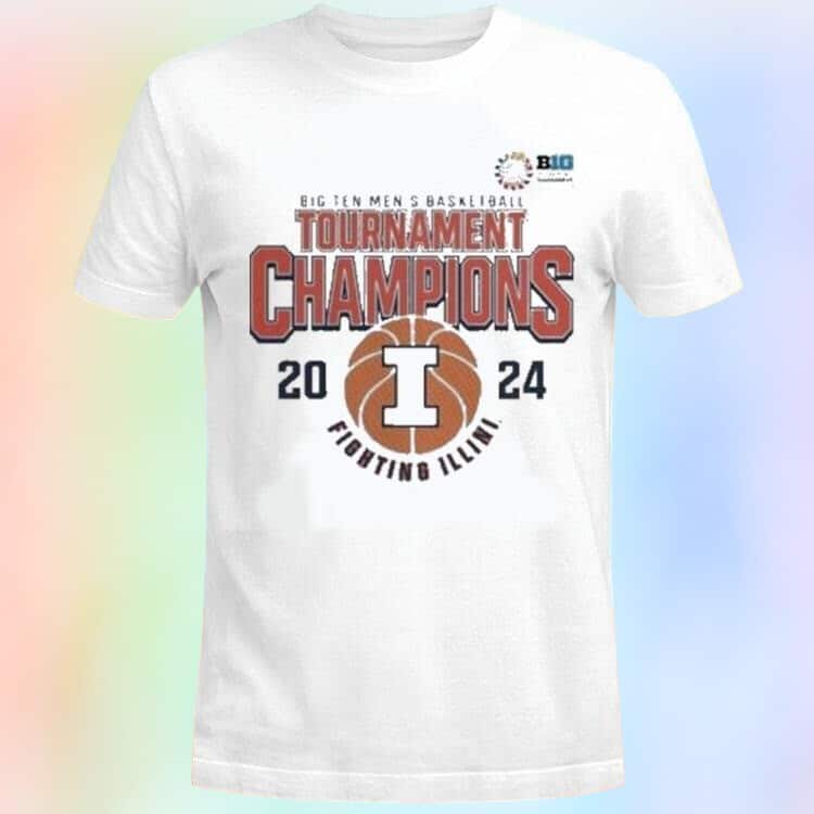NCAA Illinois Fighting Illini T-Shirt Big Ten Men’s Basketball