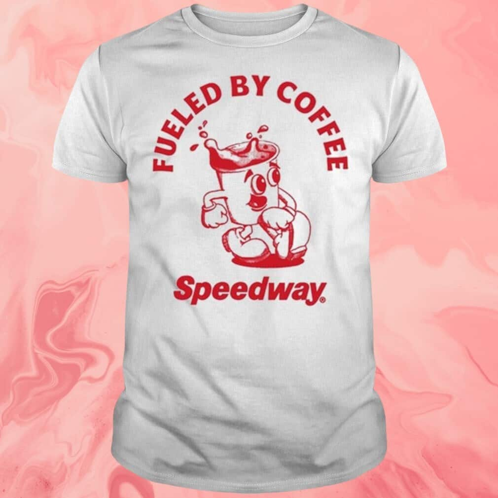 Fueled By Coffee Speedway T-Shirt