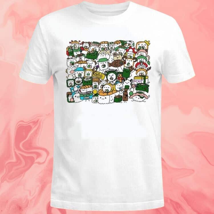 Sushi And Friends T-Shirt Sushi And Friends T-Shirt