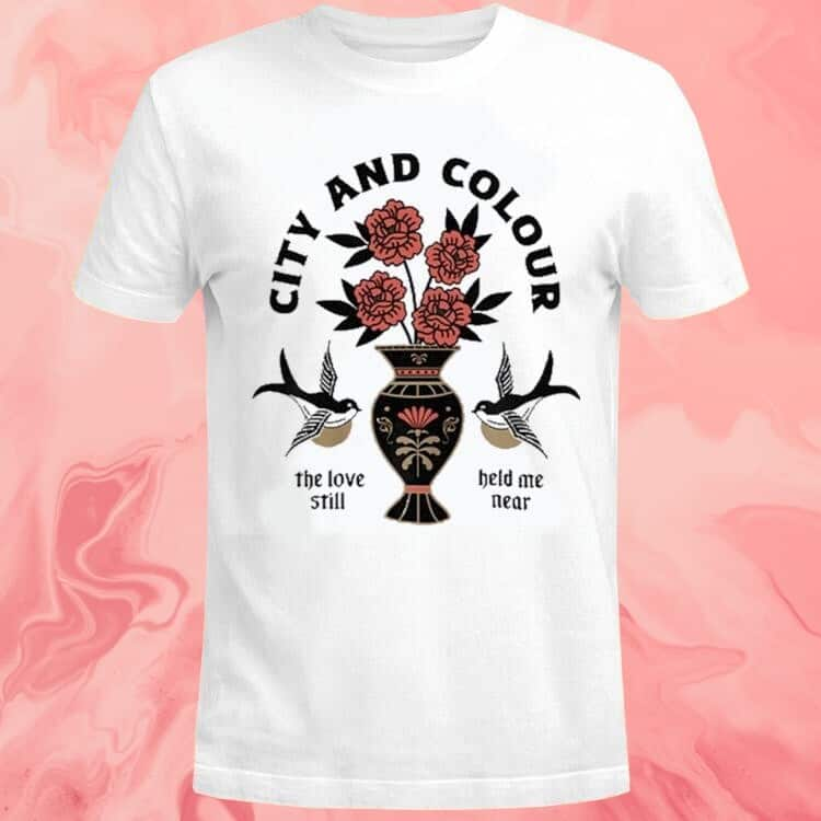 City And Colour T-Shirt Flower Vase