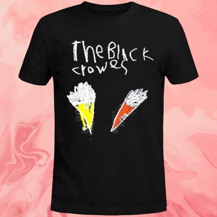 The Black Crowes Crayon Crowes T-Shirt The Black Crowes Crayon Crowes T-Shirt