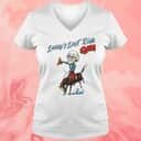 Larry’s Last Ride Ojm Caricature Women's V-Neck T-Shirt Larry’s Last Ride Ojm Caricature Women's V-Neck T-Shirt