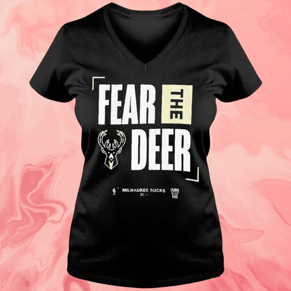 Milwaukee Bucks T-Shirt The Fear Deer Milwaukee Bucks T-Shirt The Fear Deer