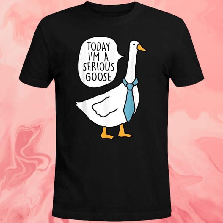 Today I’m A Serious Goose T-Shirt Today I’m A Serious Goose T-Shirt