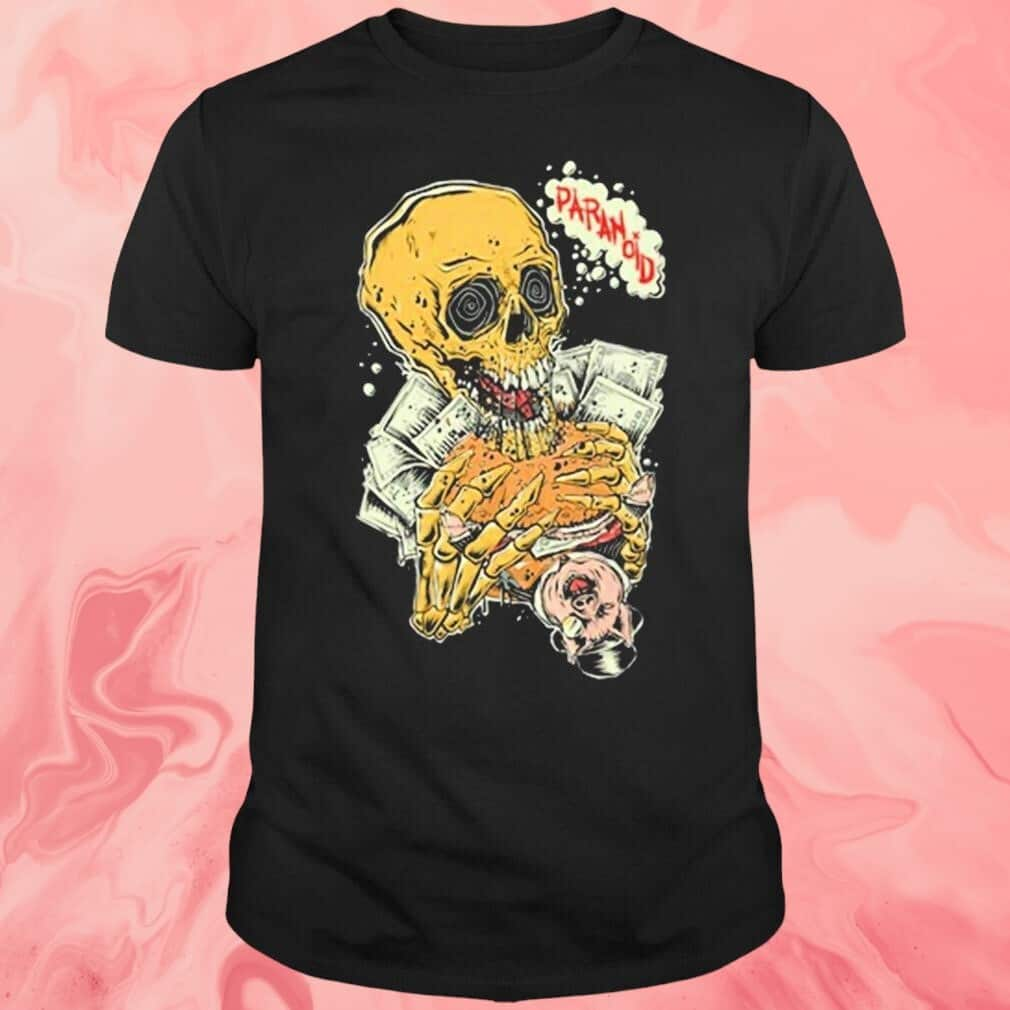 Eat The Rich Skull T-Shirt