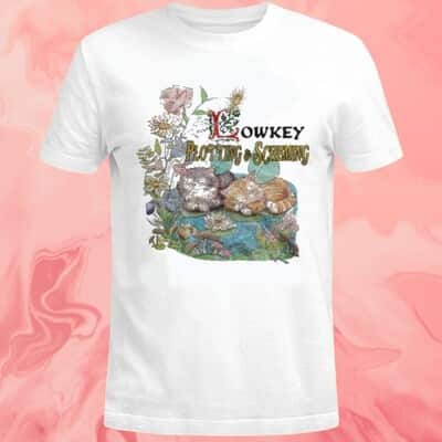 Cats T-Shirt Lowkey Plotting And Scheming