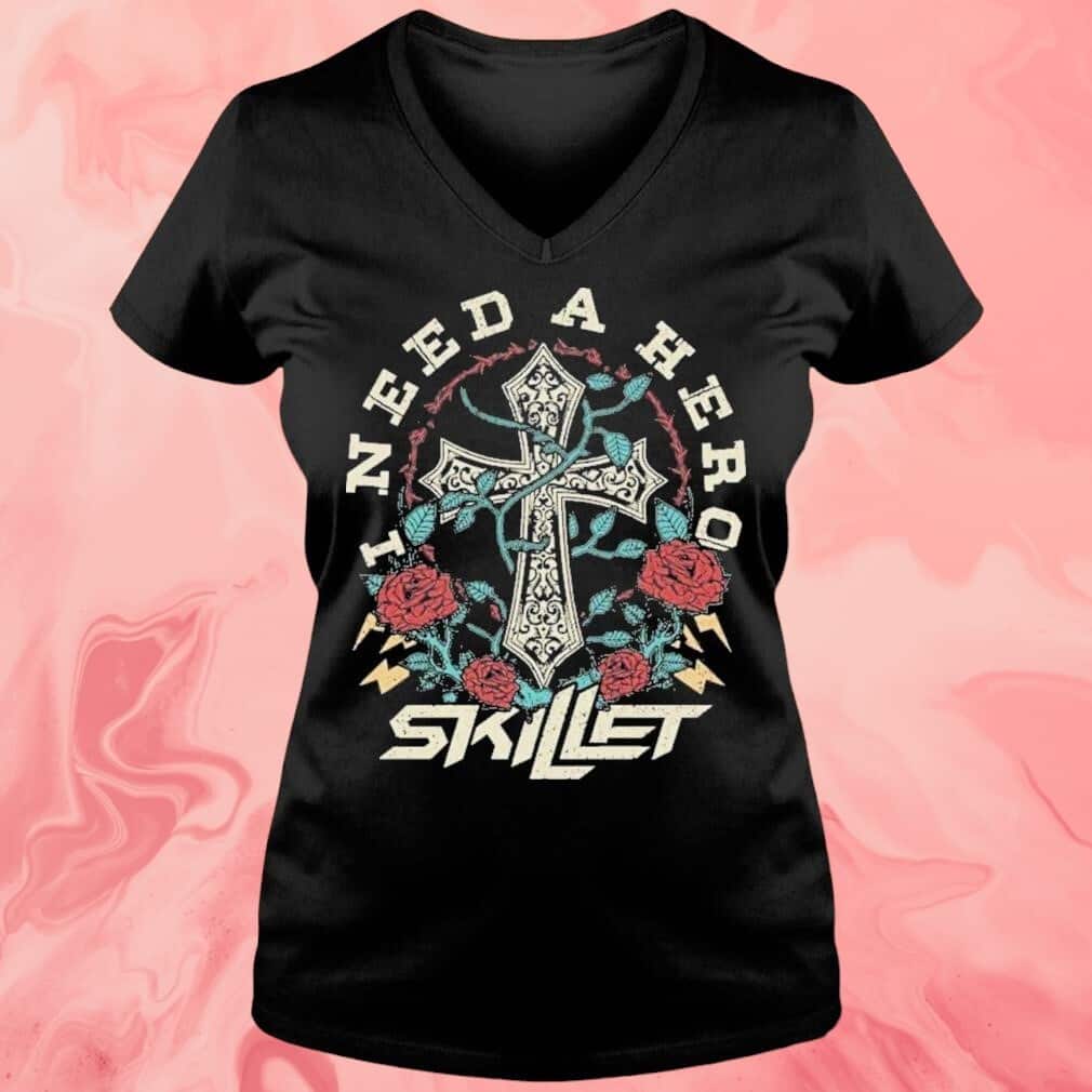 Skillet I Need A Hero T-Shirt Skillet I Need A Hero T-Shirt