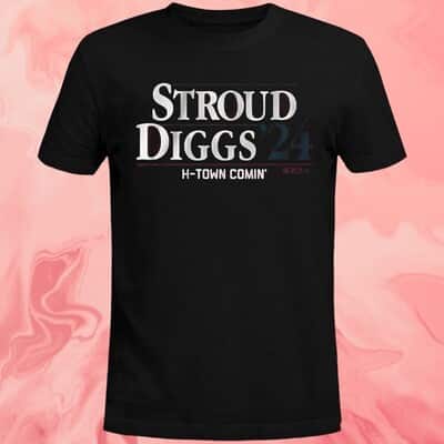 Stroud-diggs &rsquo;24 H-Town Comin&rsquo; T-Shirt