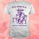 It Is What It Is And It Is Not Great Racoon T-Shirt