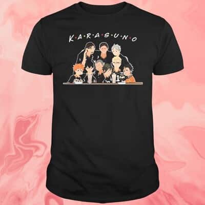 Anime Karasuno Team Friends T-Shirt
