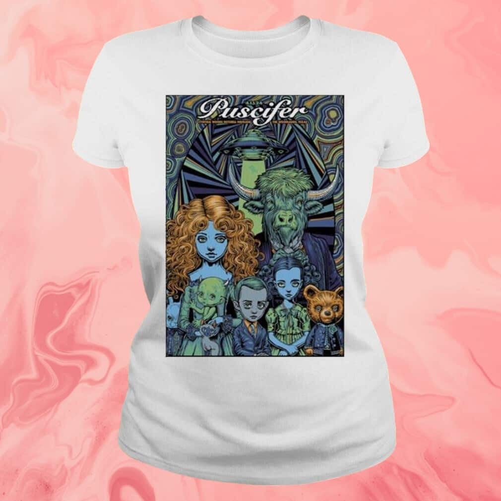 Puscifer The Woodlands Tx Poster T-Shirt