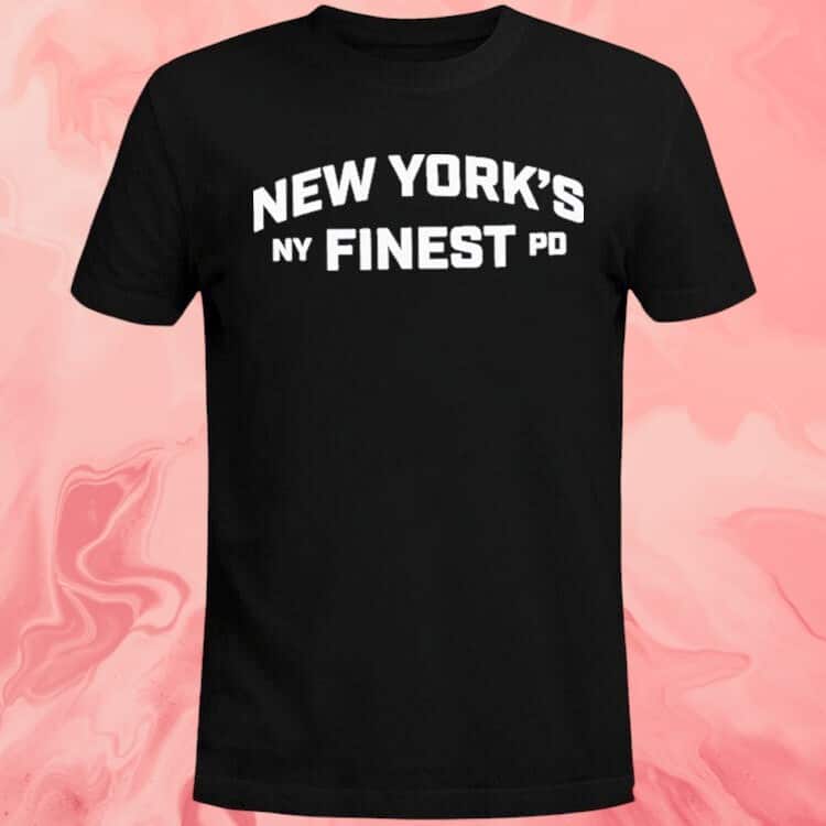 New York’s Ny Finest Pd T-Shirt New York’s Ny Finest Pd T-Shirt